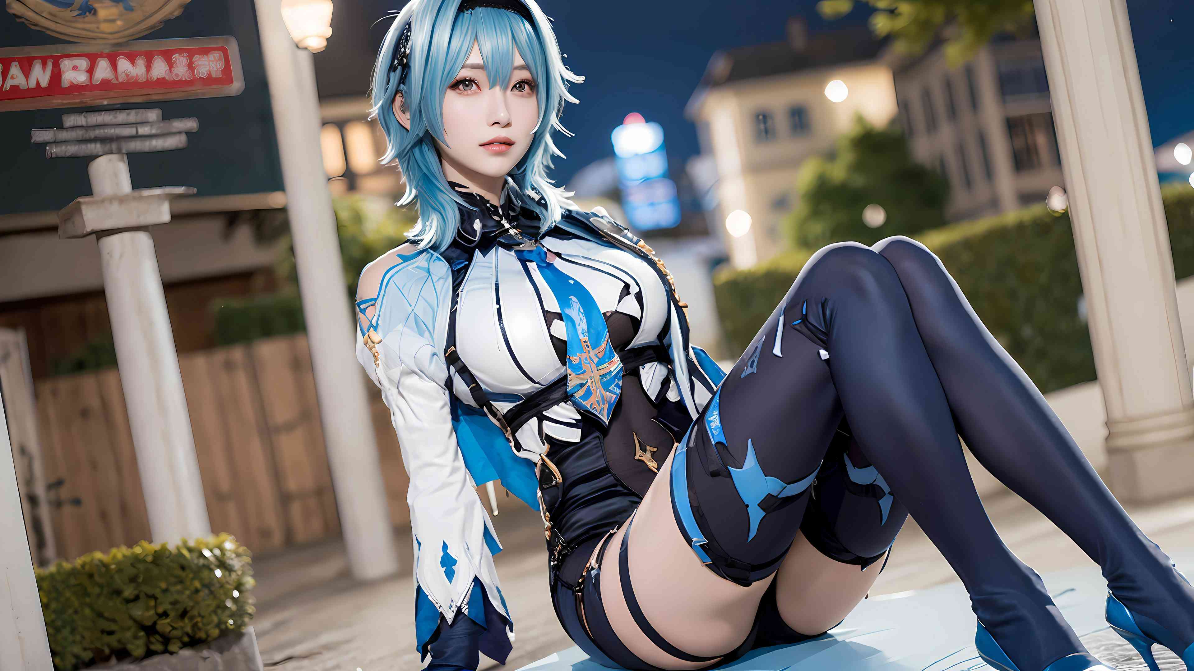 AI绘画-优菈-国漫小屋