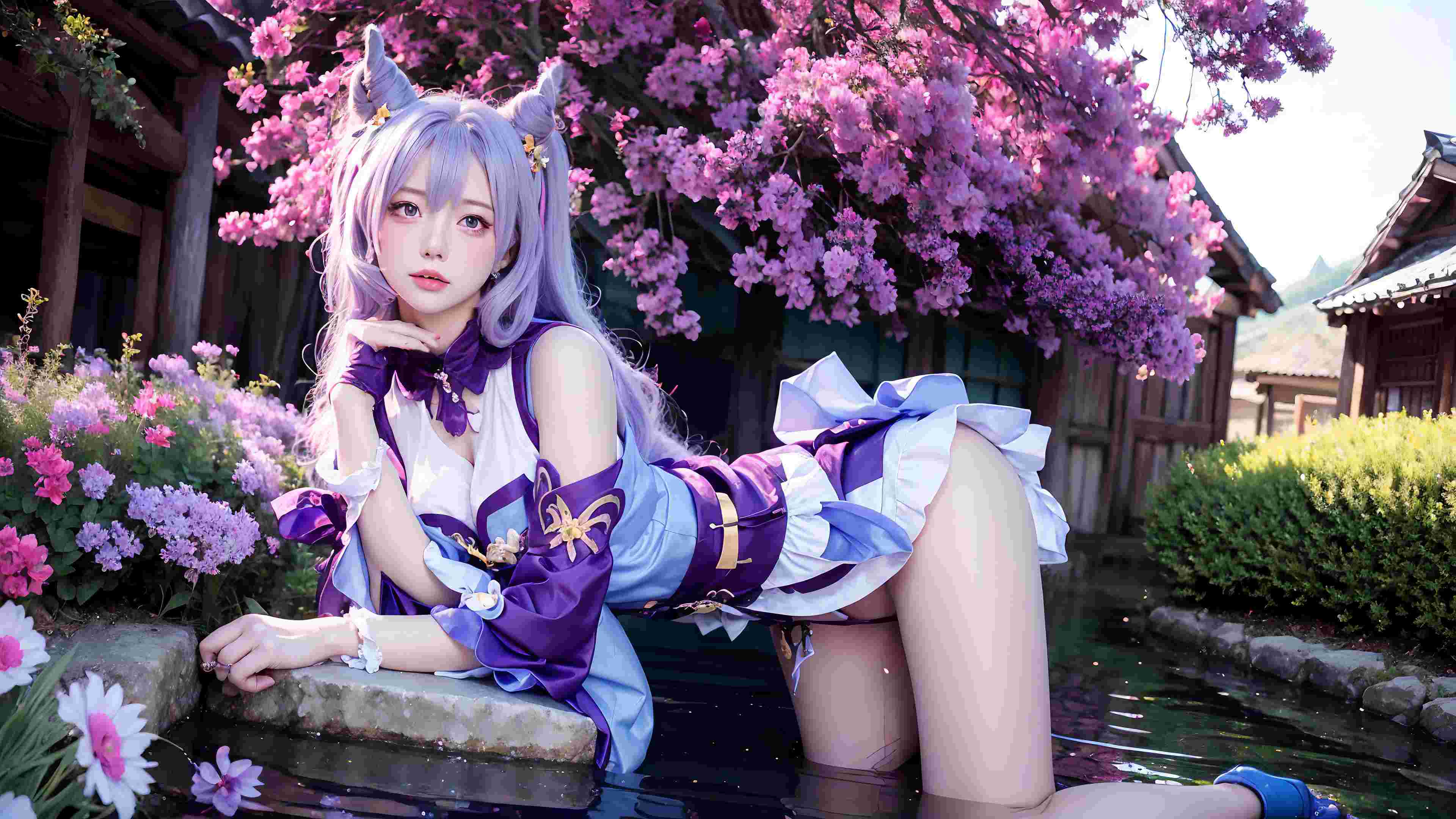 AI绘画-刻晴-国漫小屋