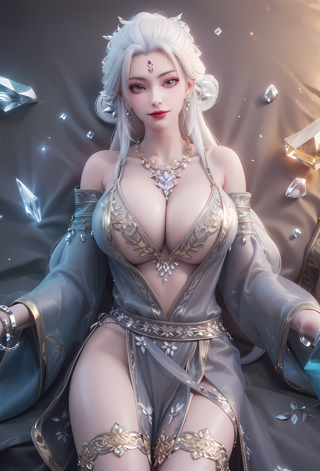 AI绘画-诛仙 小白-国漫小屋