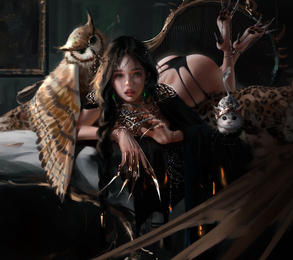 画师精选-鬼刀wlop2015-2023壁纸合集-小男次元3