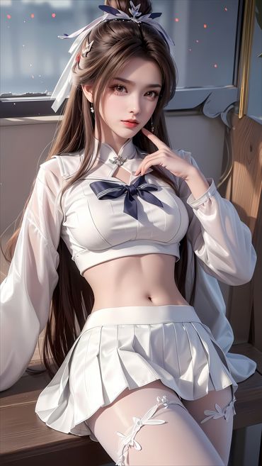 Ai绘画-诛仙-陆雪琪 户外短裙-国漫小屋