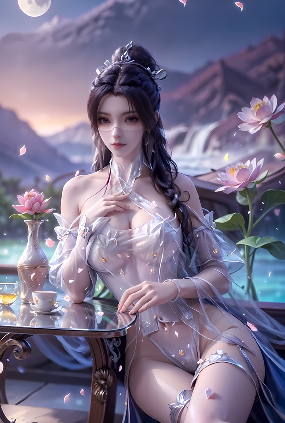 AI绘画-武动乾坤 绫清竹-国漫小屋