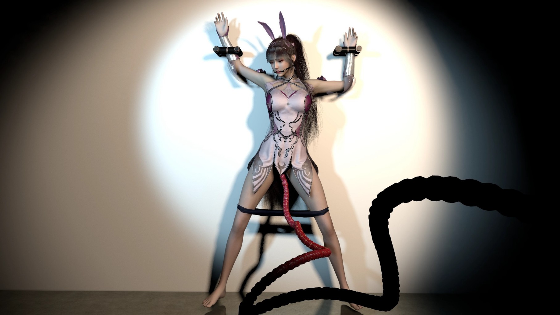 国漫视频-被触手怪束缚的小舞-小男次元3