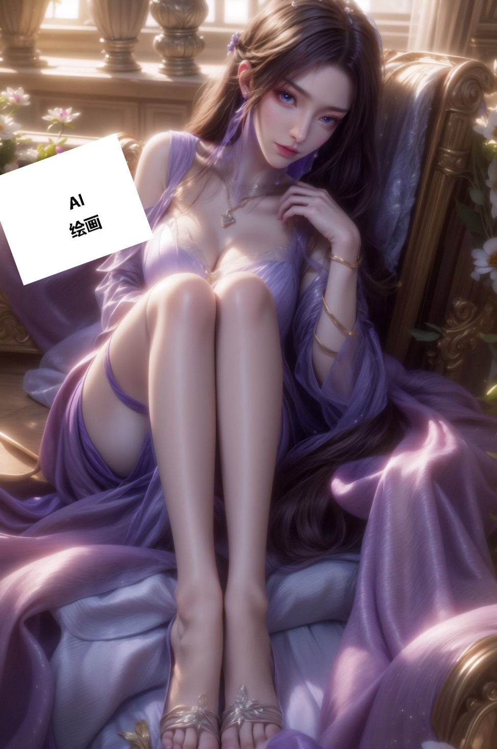 AI绘画-凡人修仙传-紫灵-国漫小屋