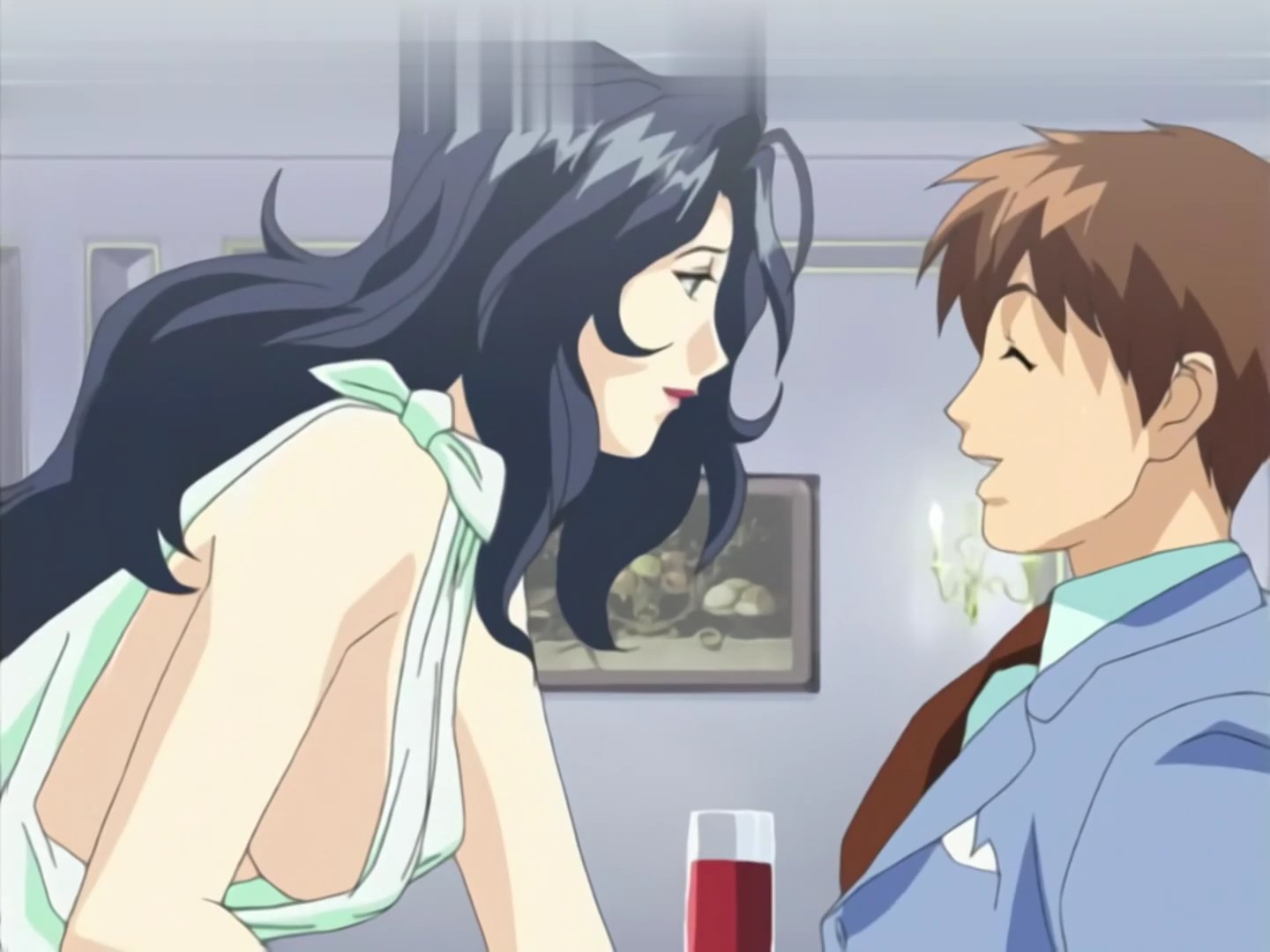 经典动漫番-花の女子アナ ニュースキャスター·悦子 生でイキます-小男次元3