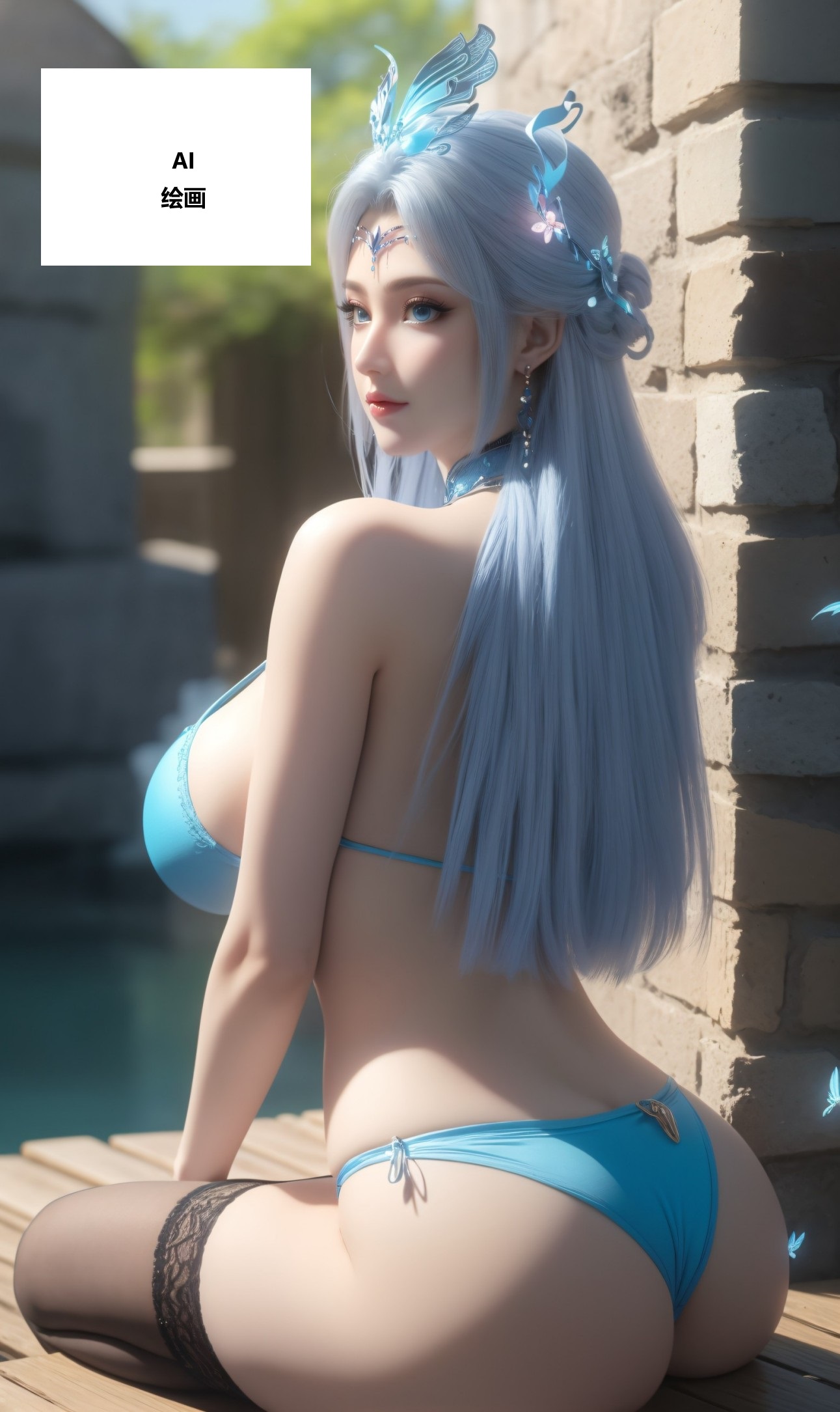 AI绘画-百炼成神-宁雨蝶-国漫小屋