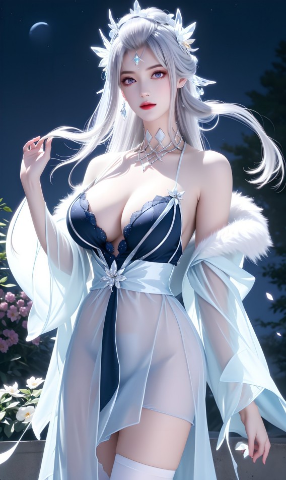 AI绘画-露娜-霜月吟.编号6-国漫小屋