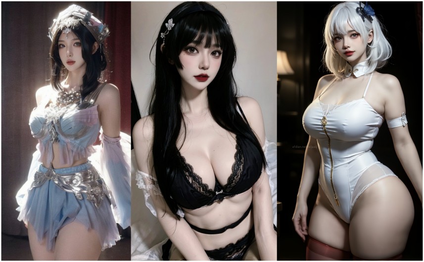 AI绘画-西施原皮-编号78-国漫小屋