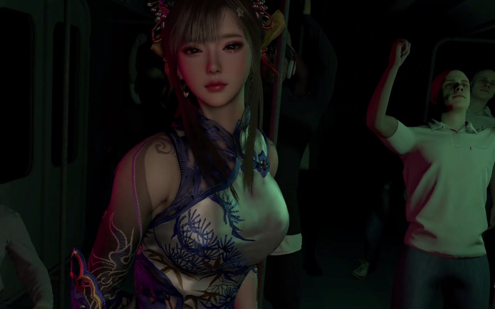 国漫视频+A青荷地铁系列编号432-小男次元3