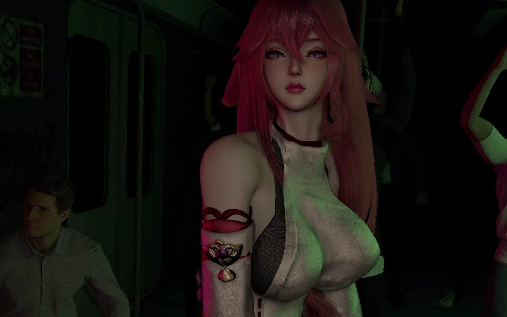 国漫视频-A八重神子地铁系列编号431-小男次元3